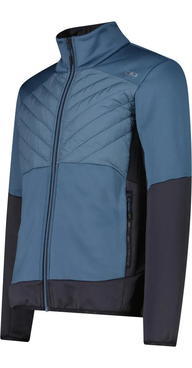 Hybridjacke mit Stehkragen