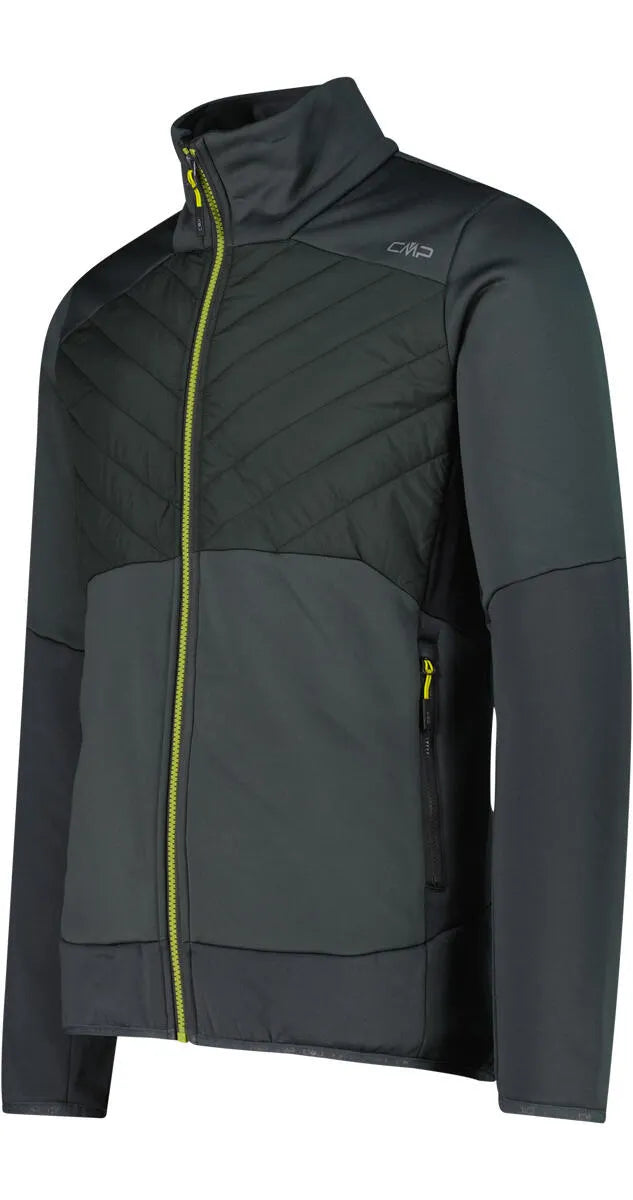 Hybridjacke mit Stehkragen