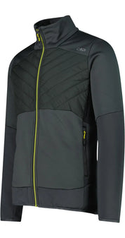 Hybridjacke mit Stehkragen