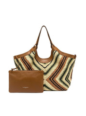 Schultertasche geflochten