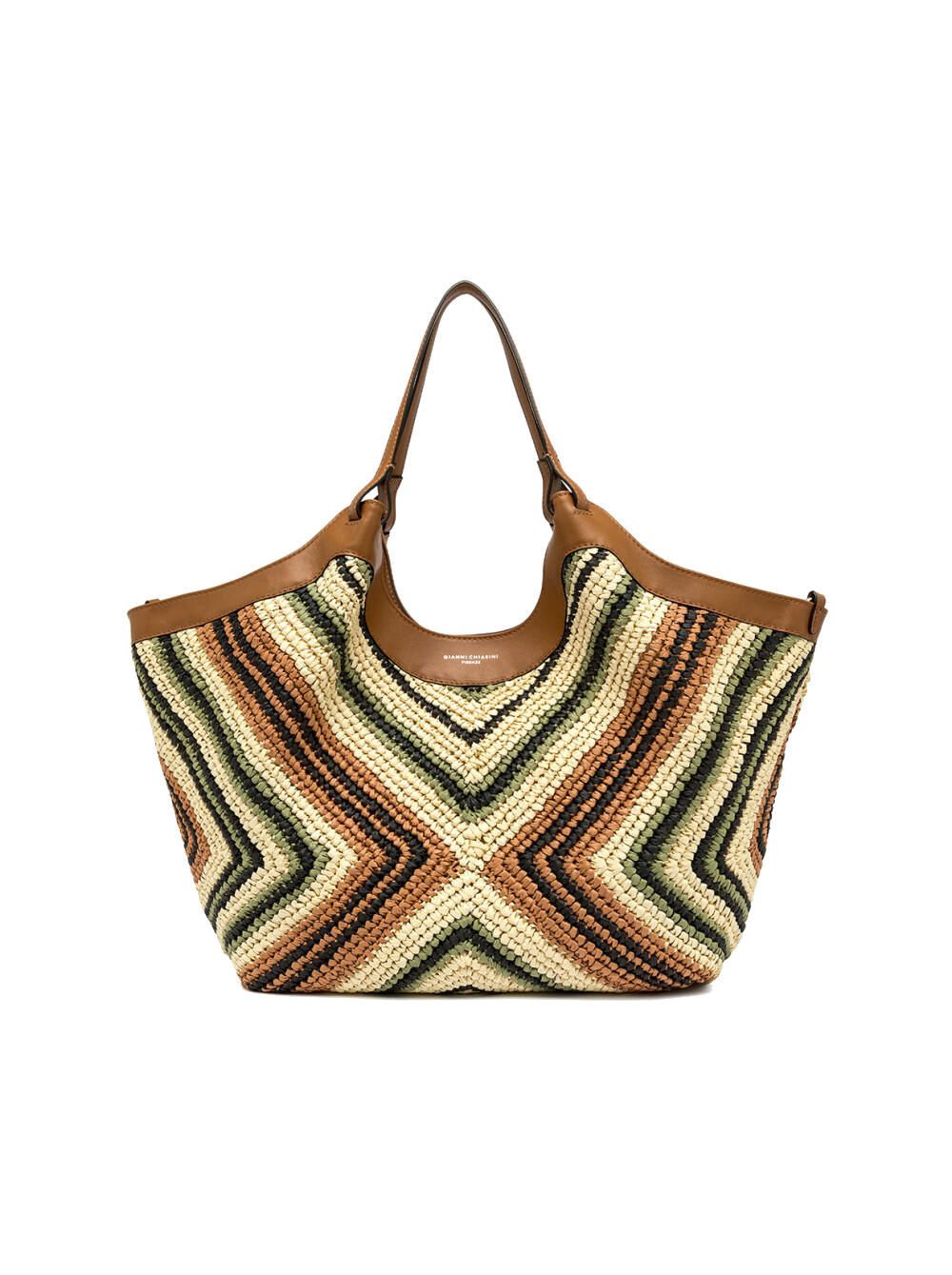 Schultertasche geflochten