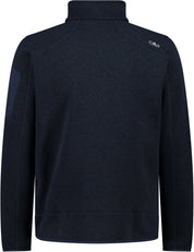 Fleecejacke mit Stehkragen