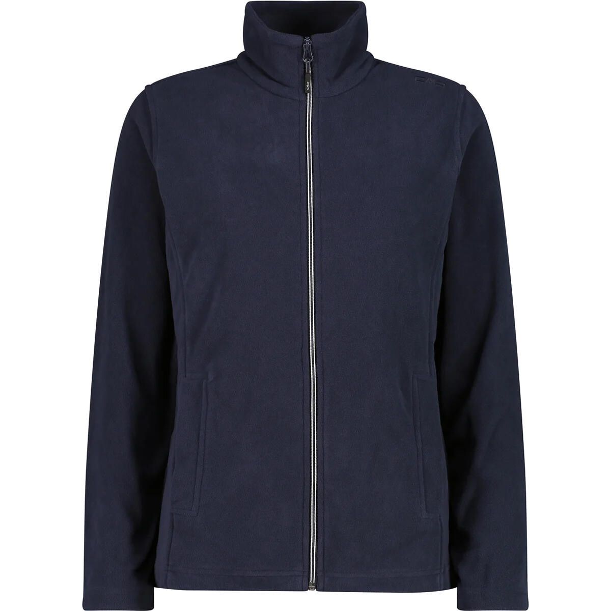 Fleecejacke mit Stehkragen