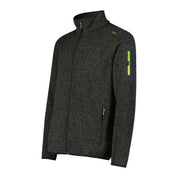 Fleecejacke mit Stehkragen