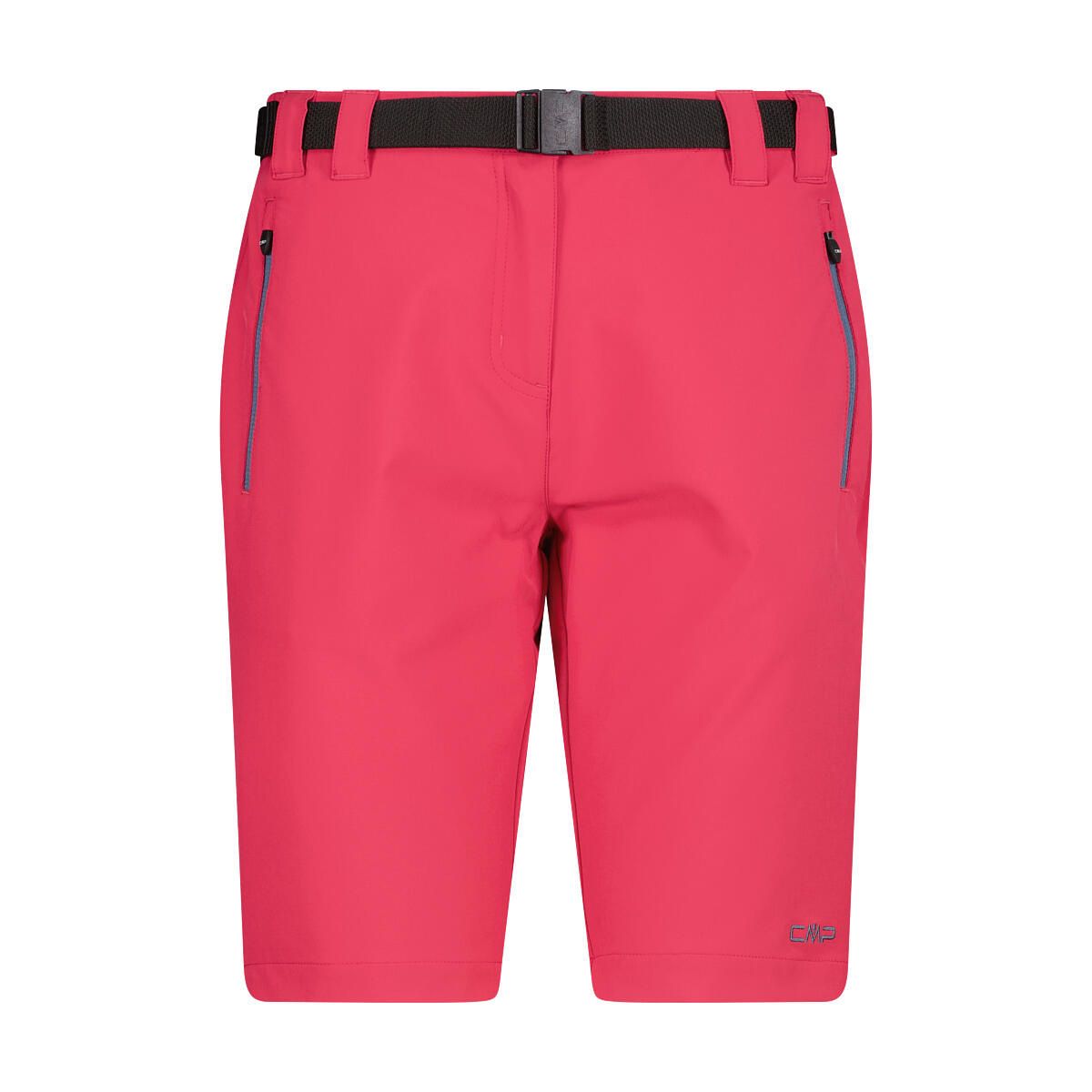 Bermuda Shorts mit Gürtel