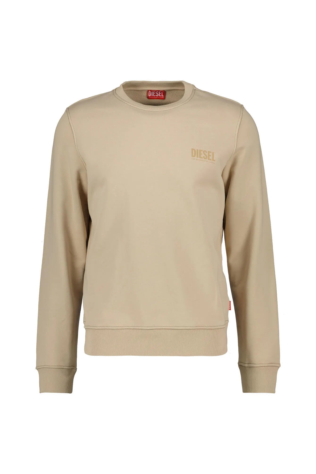 Sweatshirt aus Baumwolle mit Muster auf der Rückseite
