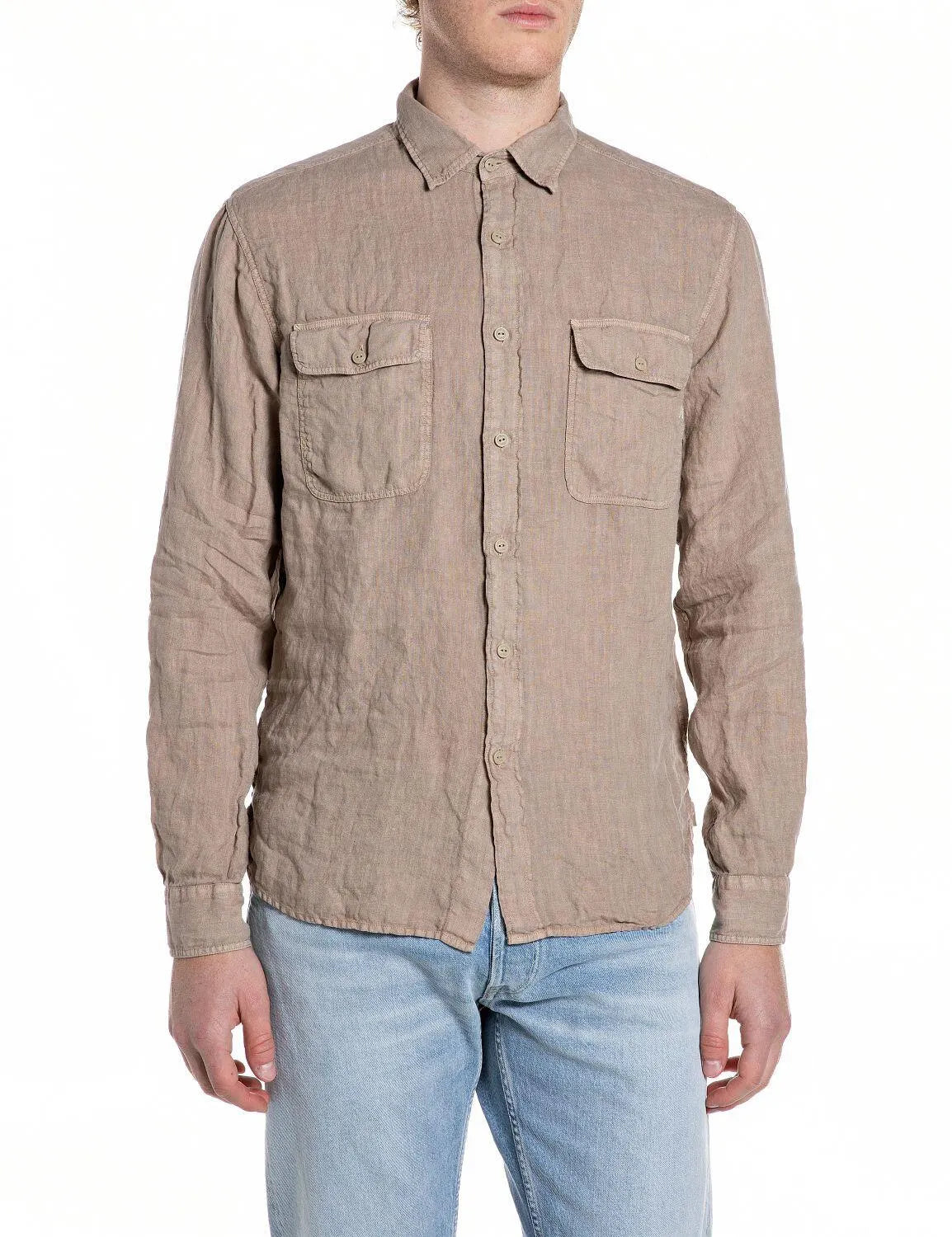 Leinenhemd Regular Fit