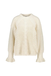 Strickpullover mit Rundhalsausschnitt