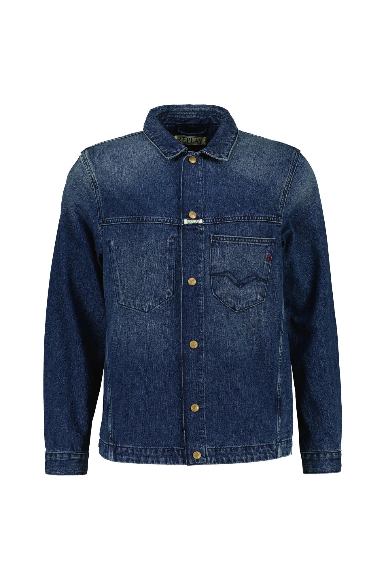 Jeansjacke aus Baumwolle