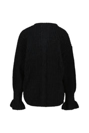 Strickpullover mit Rundhalsausschnitt