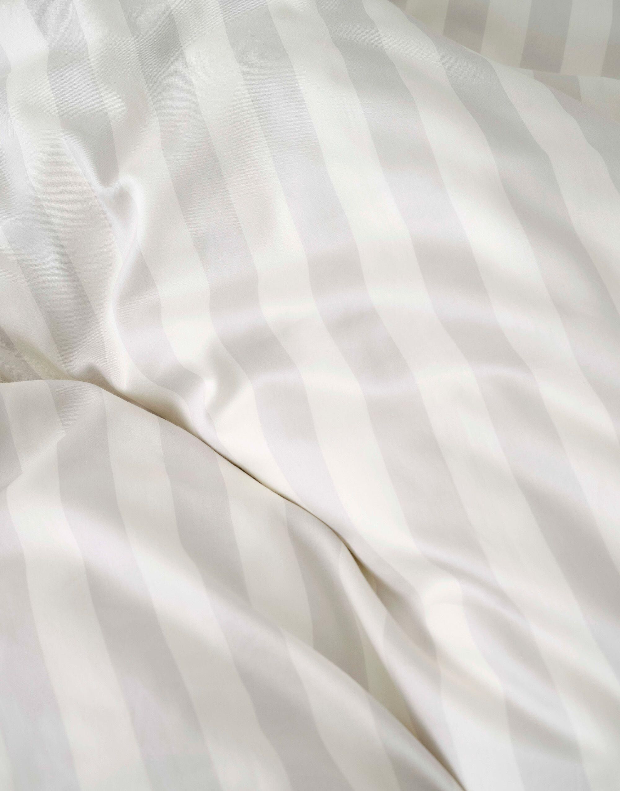 Bettwäsche Classic Stripe aus Baumwollsatin