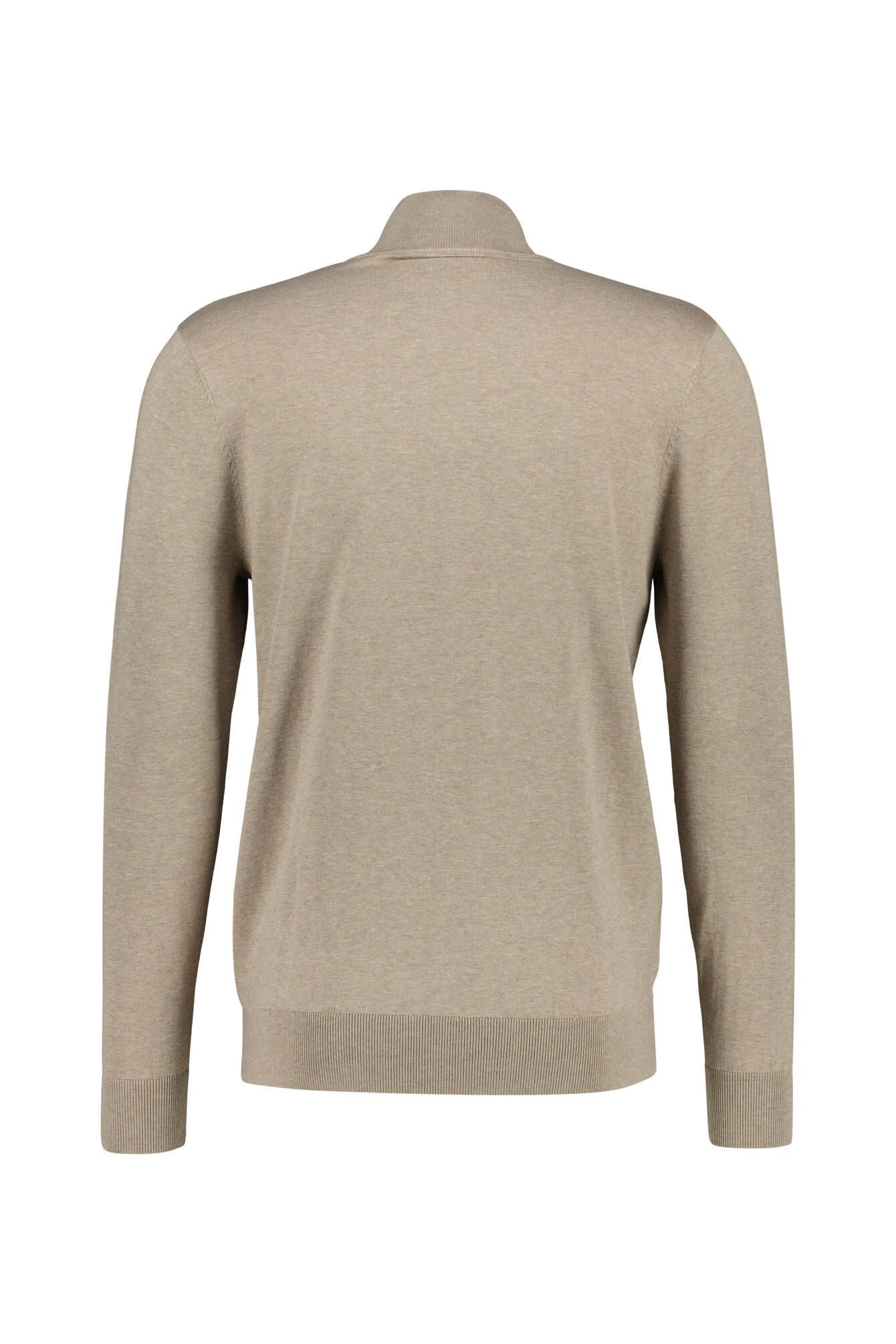 Strickpullover mit Troyerkragen