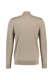 Strickpullover mit Troyerkragen