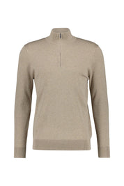 Strickpullover mit Troyerkragen