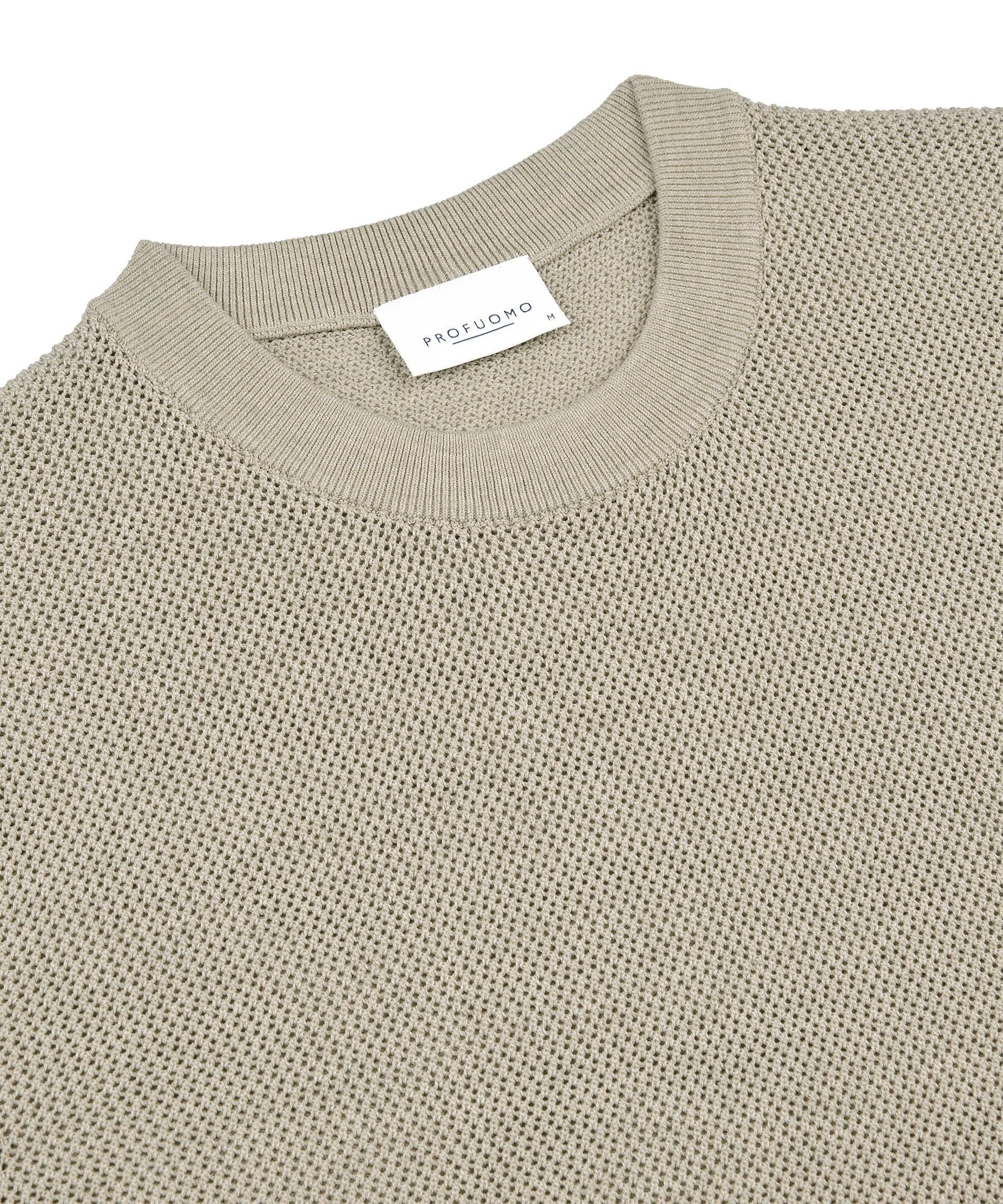 Stick-T-Shirt aus Baumwolle