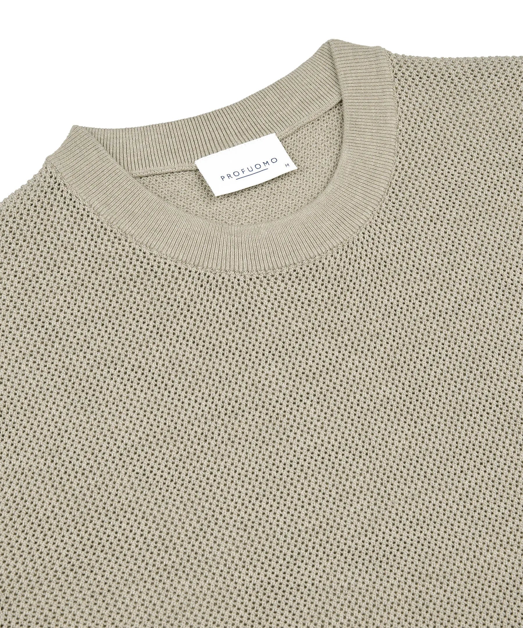 Stick-T-Shirt aus Baumwolle