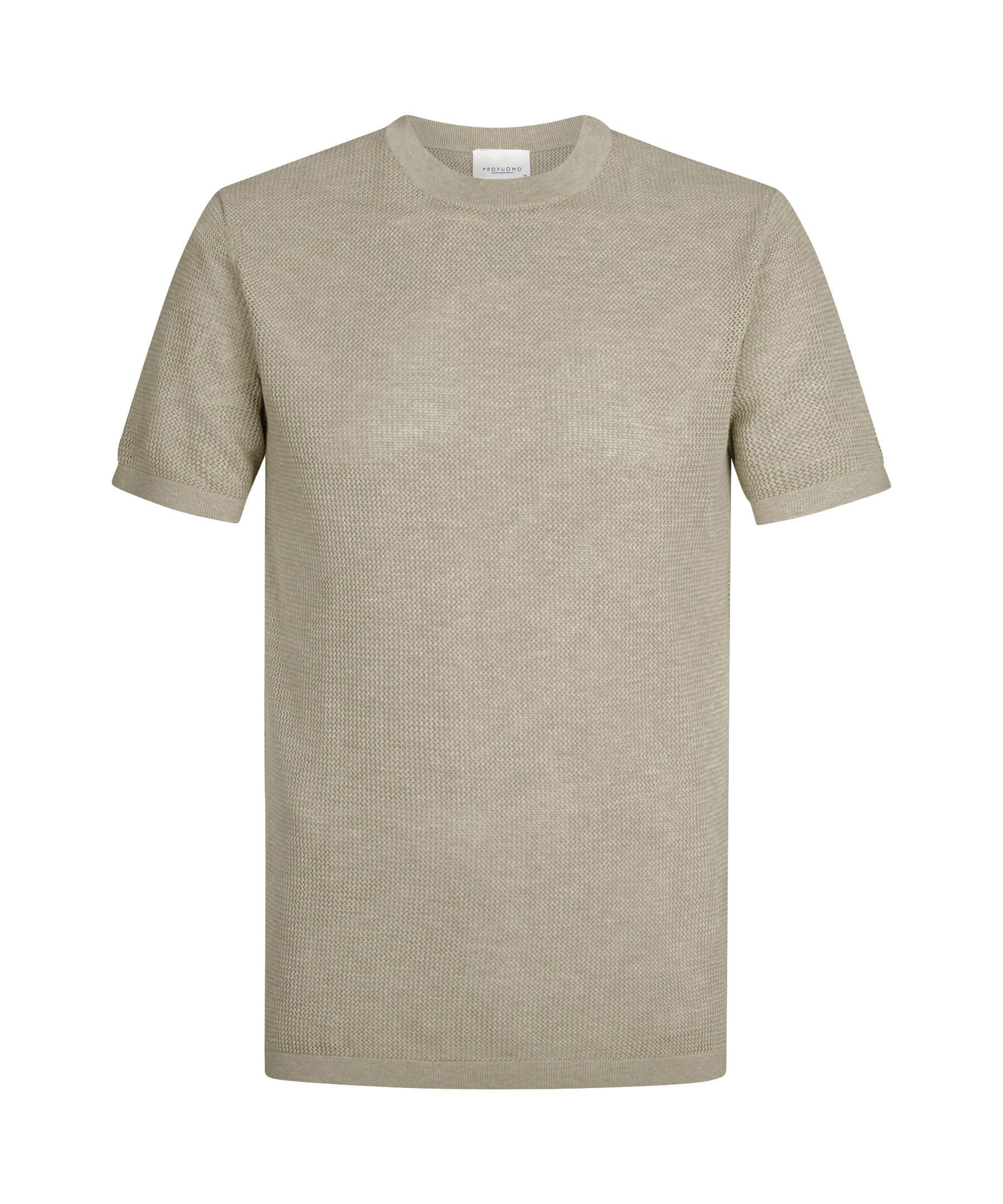 Stick-T-Shirt aus Baumwolle