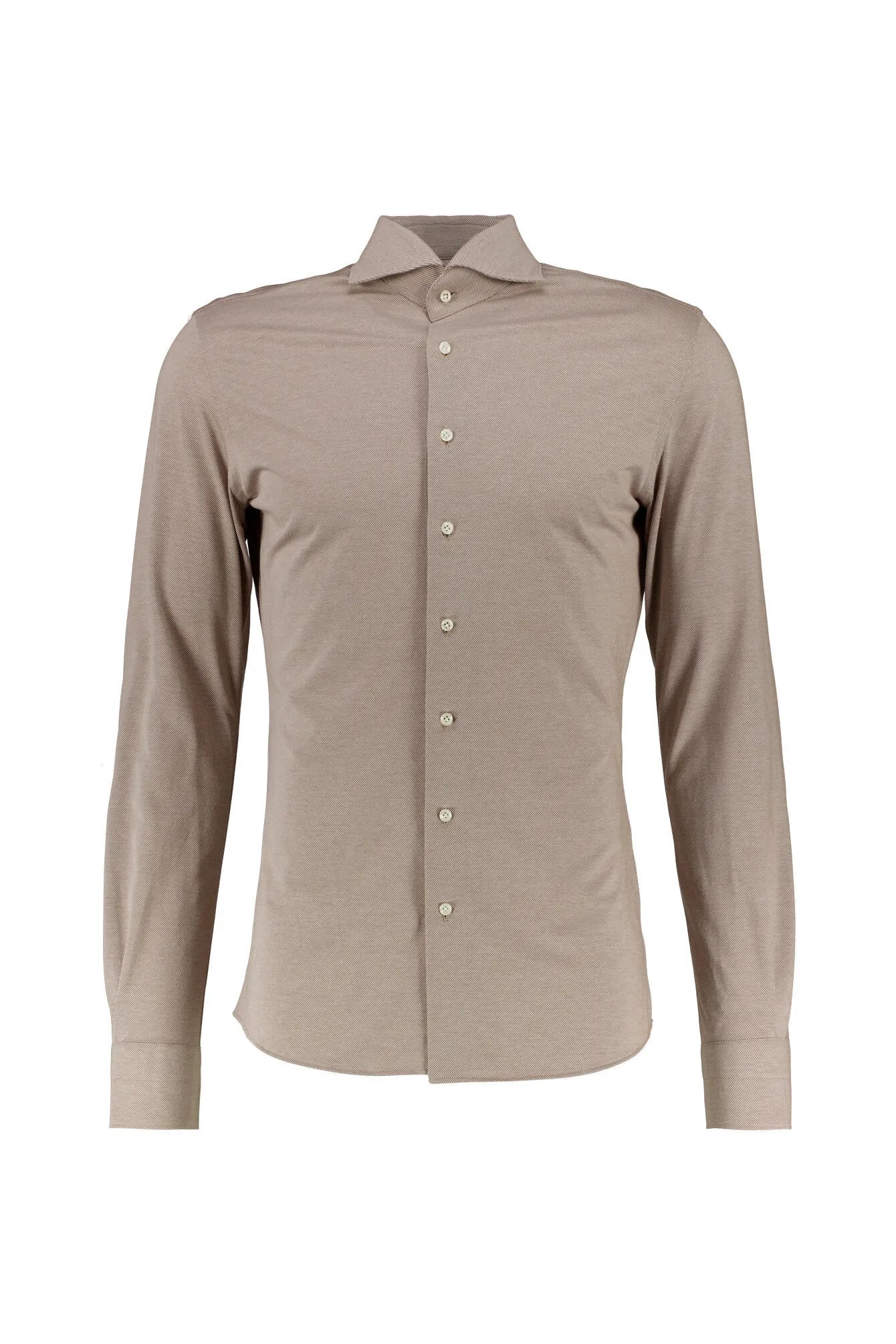 Twill-Hemd Japanese knitted Slim Fit