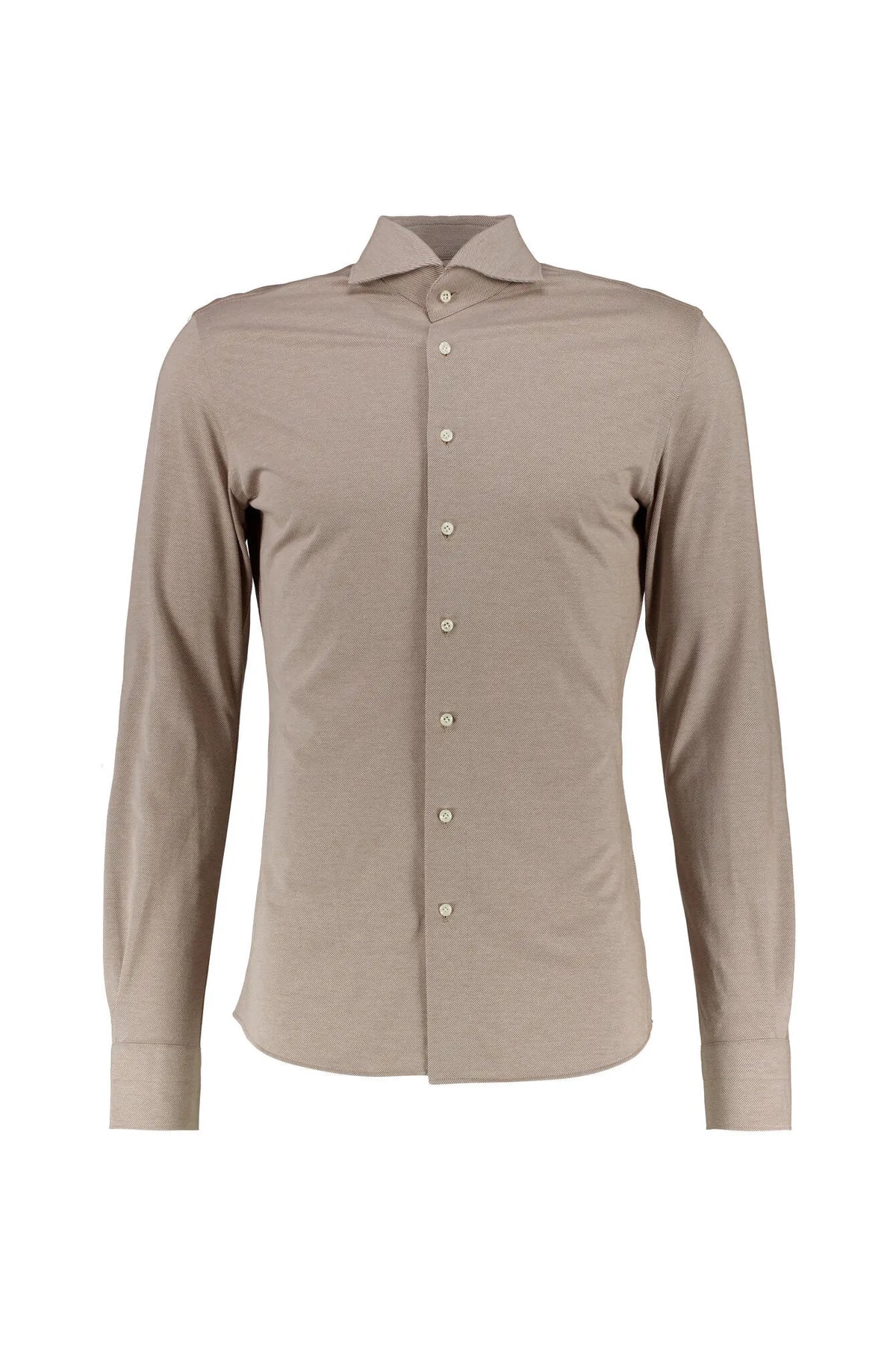 Twill-Hemd Japanese knitted Slim Fit