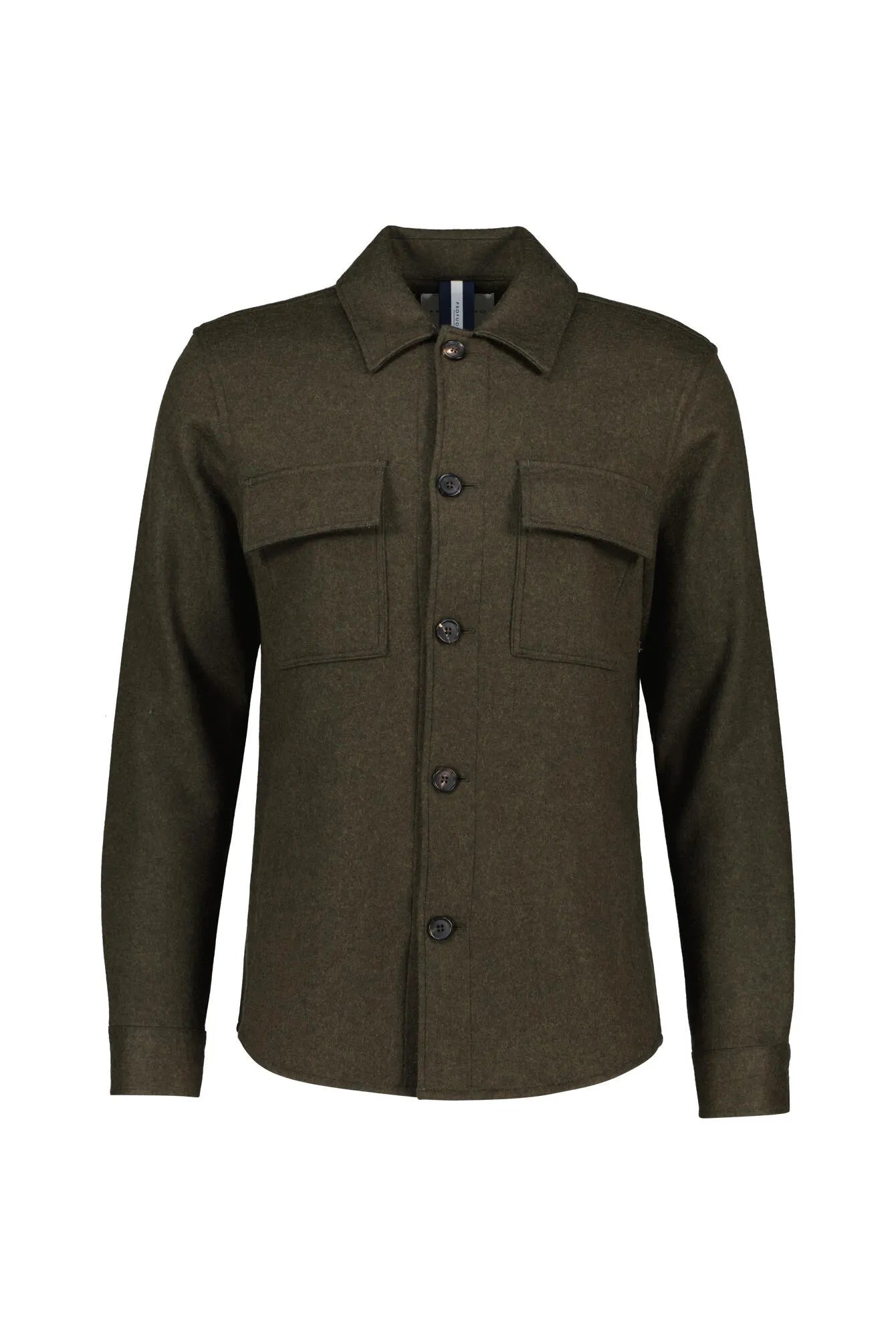 Overshirt aus Wollmix