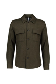 Overshirt aus Wollmix
