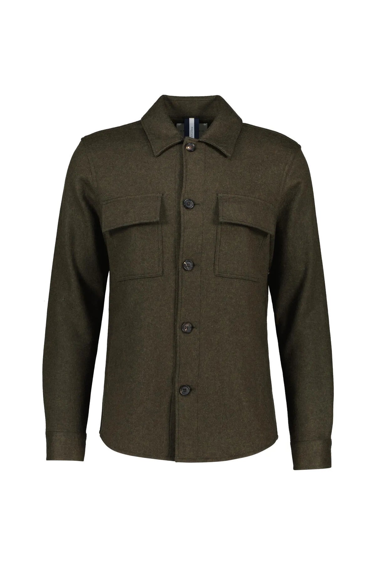 Overshirt aus Wollmix