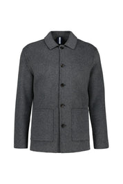 Overshirt aus Wolle