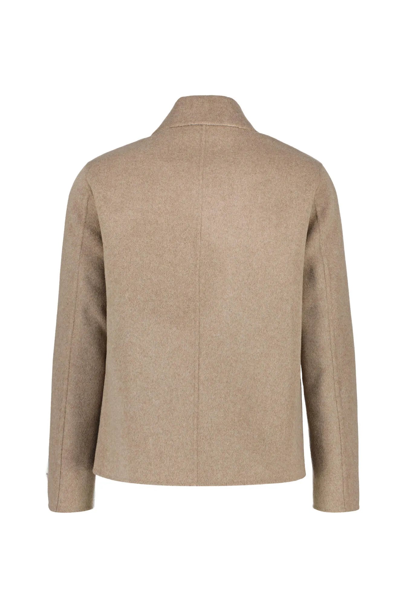 Overshirt reversible aus Wolle