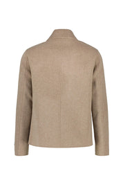 Overshirt reversible aus Wolle