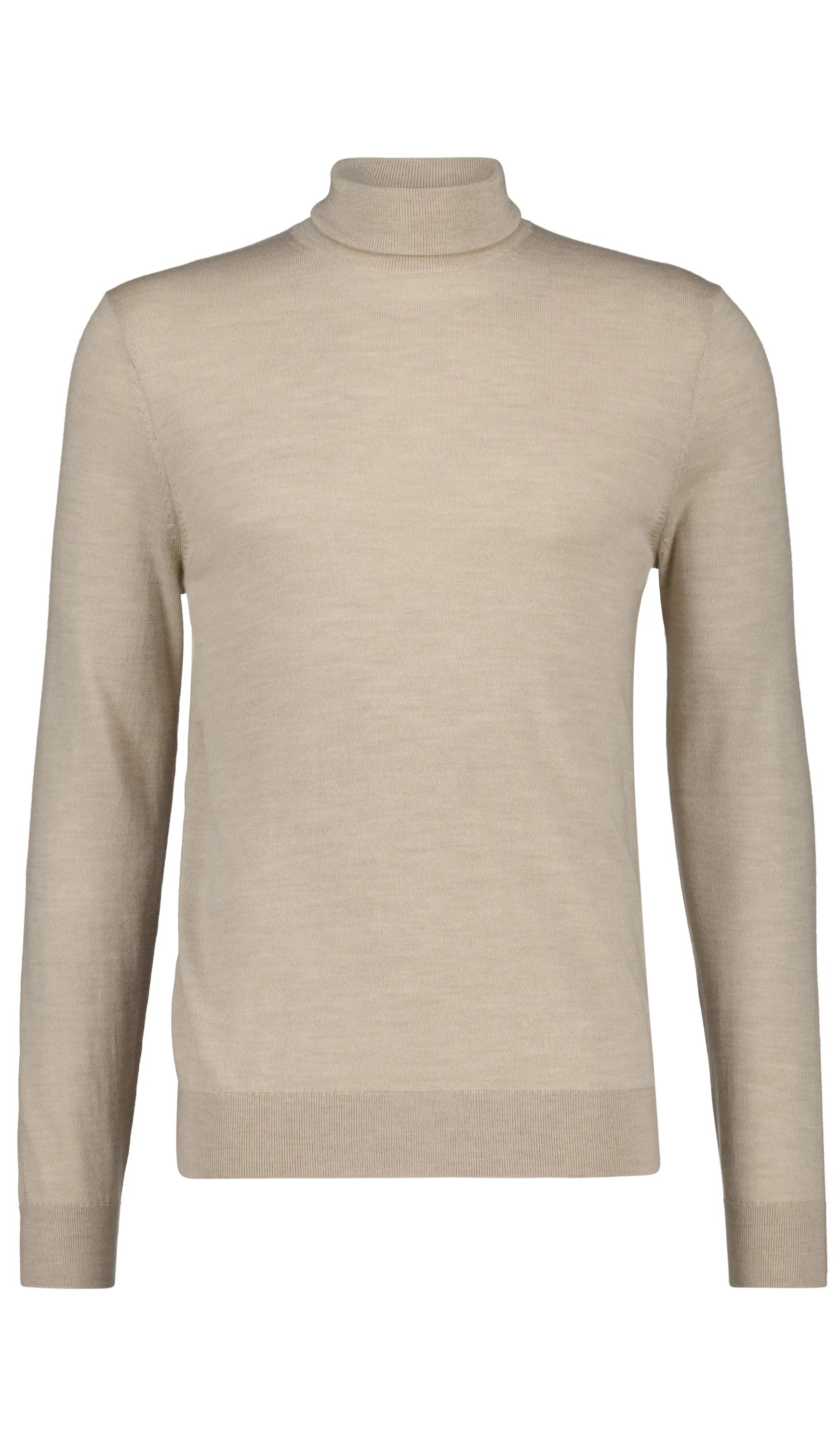 Strickpullover mit Rollkragen