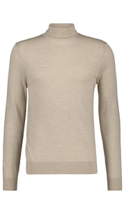 Strickpullover mit Rollkragen