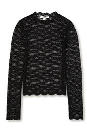 Langarmshirt mit Stehkragen