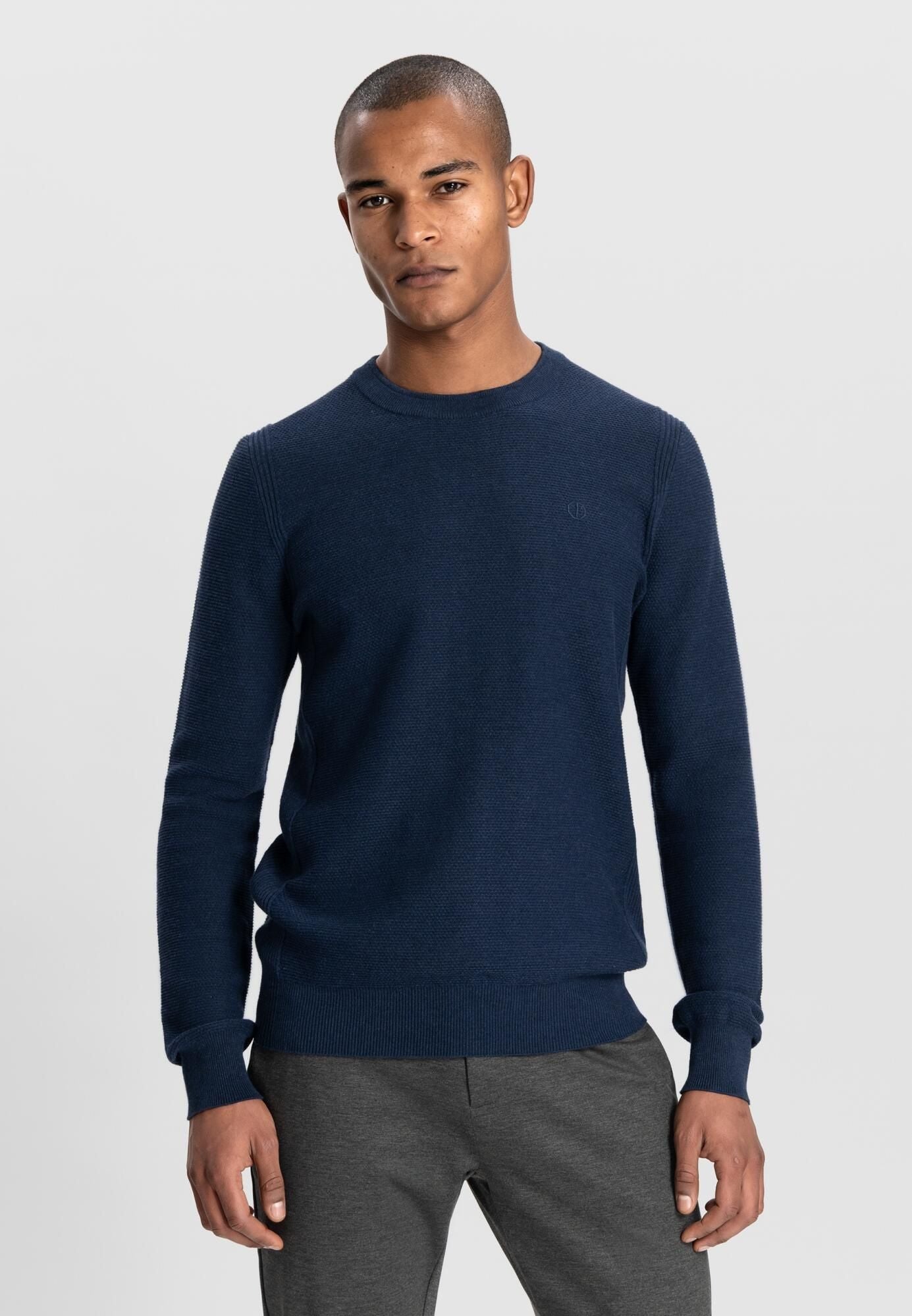 Strickpullover aus Baumwollmix