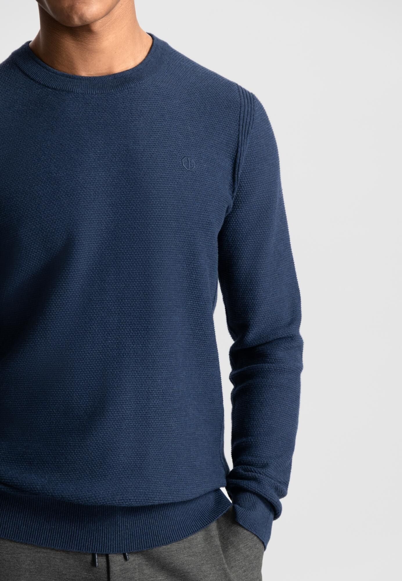 Strickpullover aus Baumwollmix