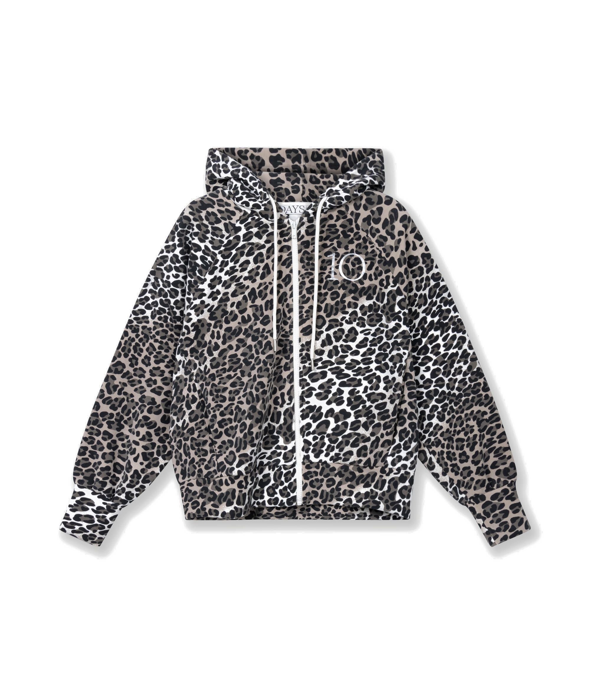 Sweatshirtjacke aus Viskosemix