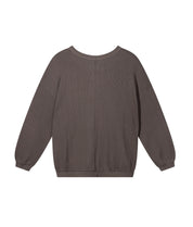 Sweatshirt aus Baumwoll-Mesh