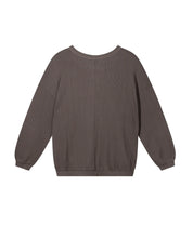 Sweatshirt aus Baumwoll-Mesh