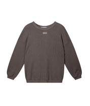 Sweatshirt aus Baumwoll-Mesh
