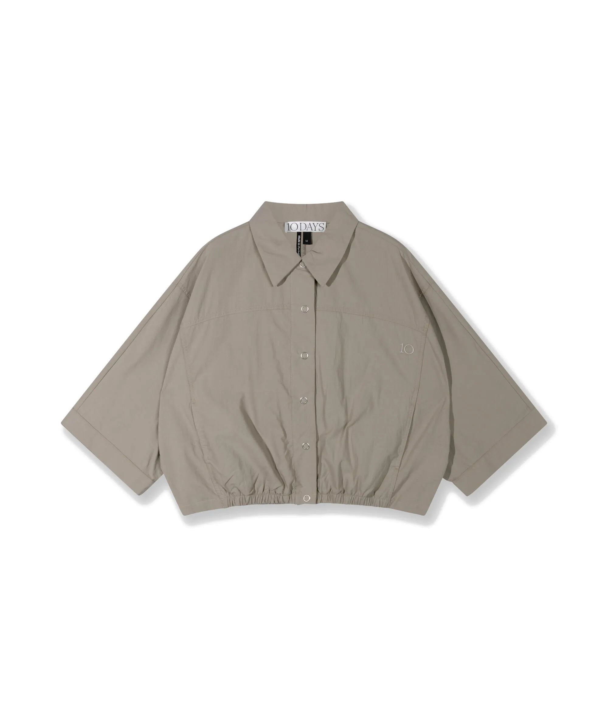 Bluse oversized aus Baumwolle