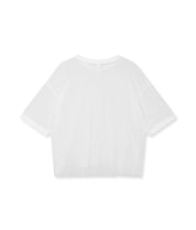 Mesh-T-Shirt transparent