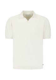 Strick-Poloshirt aus Baumwolle