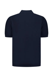 Strick-Poloshirt aus Baumwolle