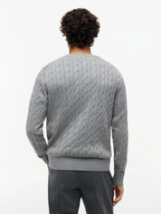 Feinstrickpullover mit Musterung