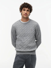 Feinstrickpullover mit Musterung