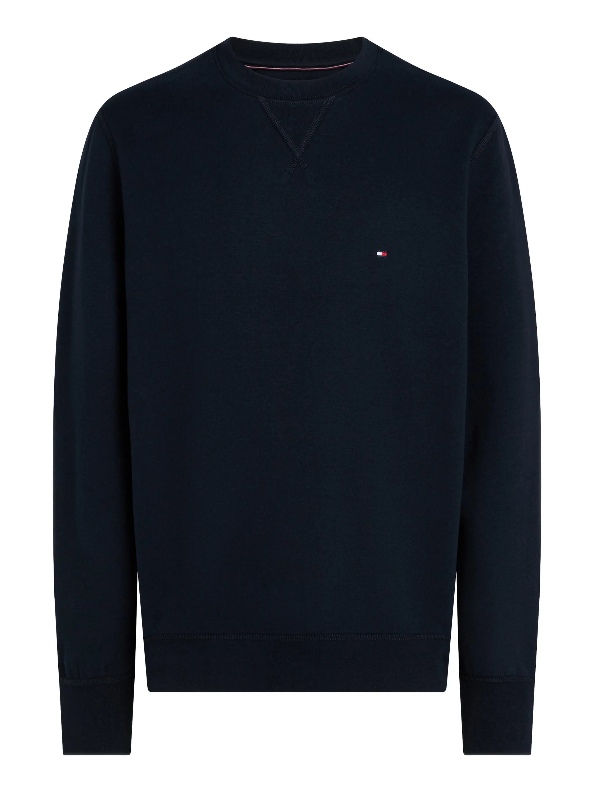 ESSENTIAL FLEECE CREWNECK, BLUE M