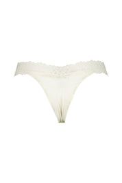 Thong mit Spitzendetails