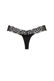 Thong mit Spitzendetails