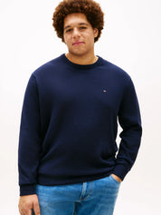 Strickpullover aus Baumwollmix