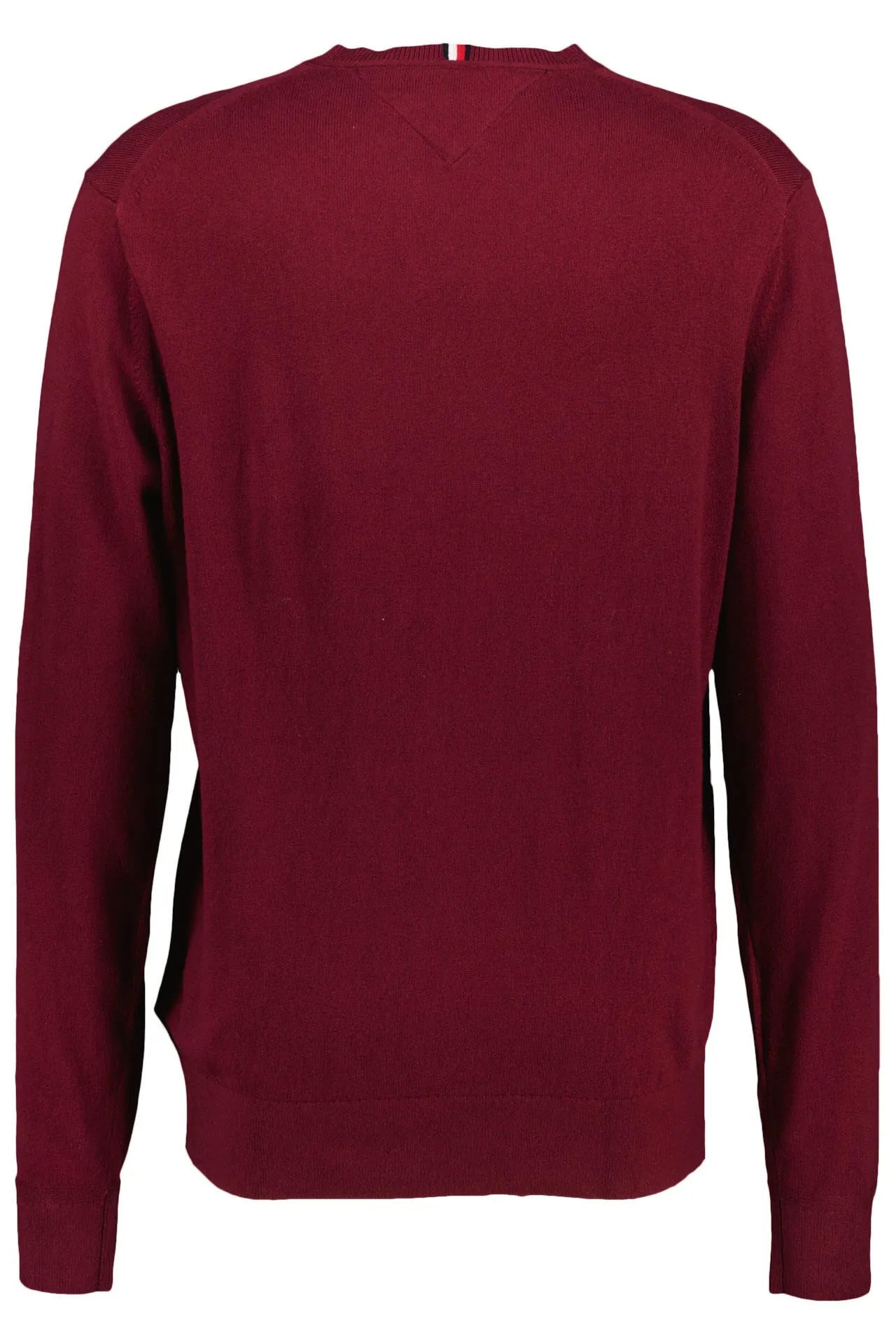 Feiner Strickpullover mit V-Ausschnitt