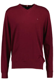Feiner Strickpullover mit V-Ausschnitt